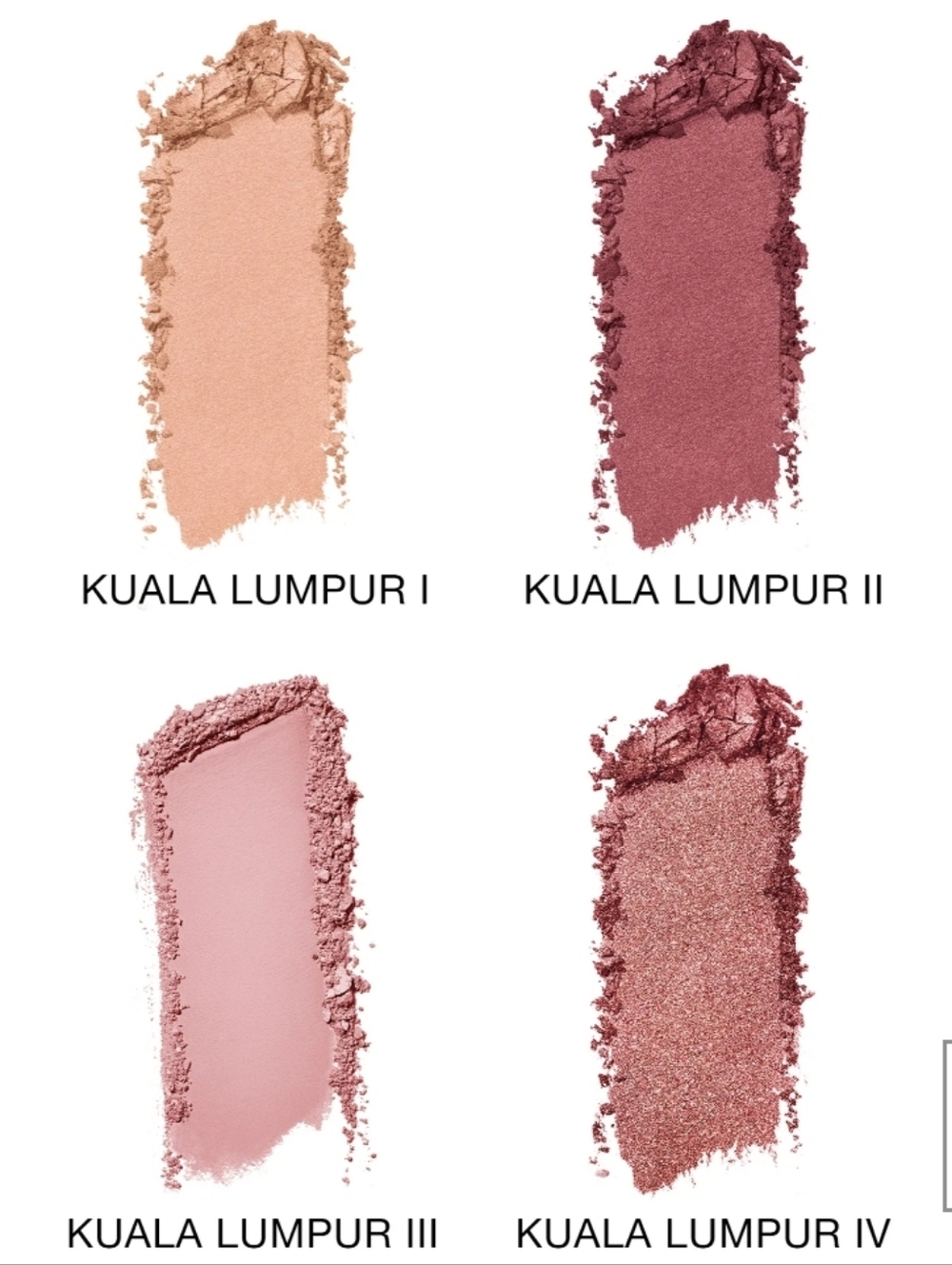 NARS Quad Eyeshadow Palette Kuala Lumpur Rose NEW Msrp $55 - Picture 3 of 16